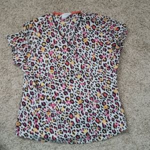 Code happy scrub top